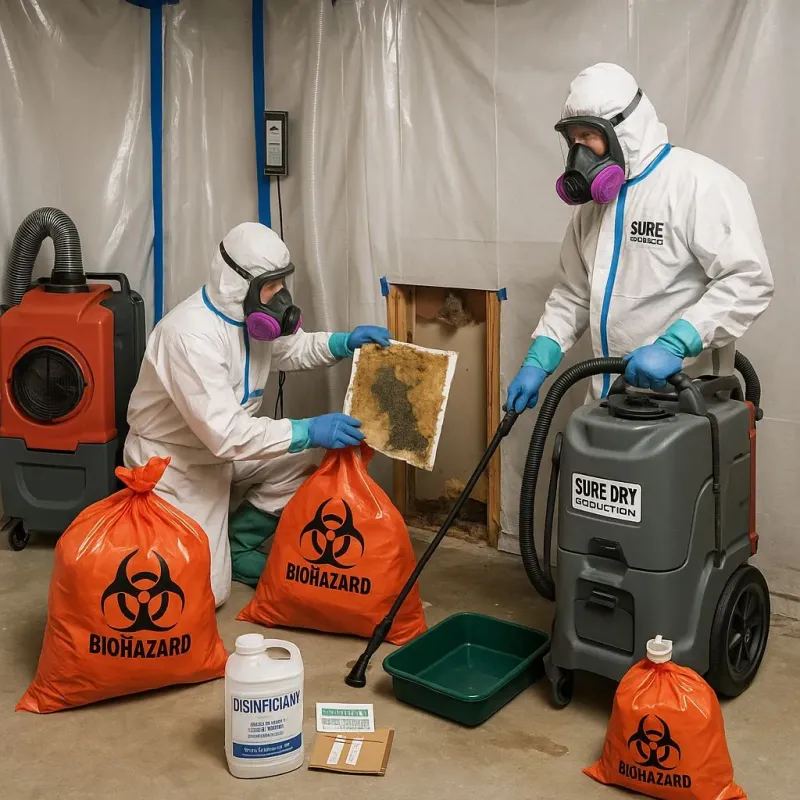Contaminated Water Handling Protocols process in Johnson County, GA